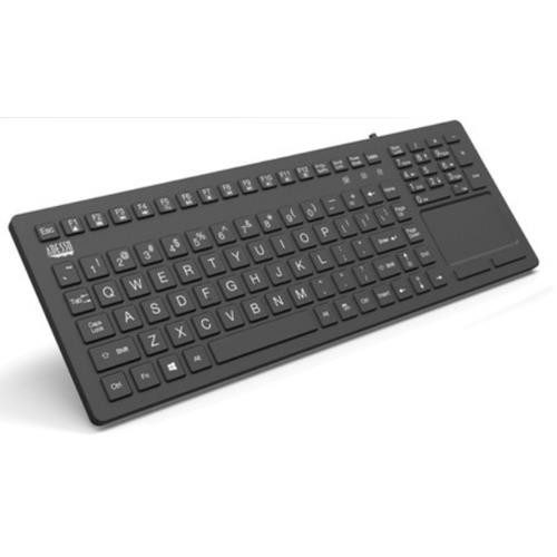 Adesso  clavier USB QWERTY Anglais Noir - AKB-270UB