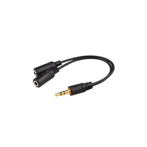 AddOn Networks  câble audio 0,2 m 3,5mm 2 x 3.5mm Noir - HSMFF