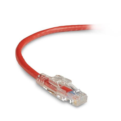 Black Box TAA GigaTrue 3 CAT6 15ft câble de réseau Rouge 4,5 m U/UTP (UTP) - C6PC80-RD-15
