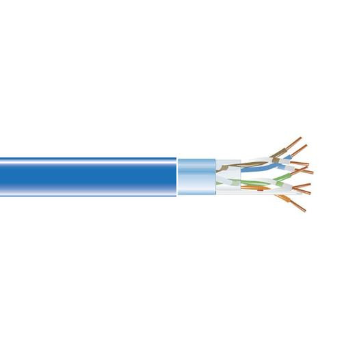 Black Box CAT5E SHIELDED 350-MHZ SOLID BULK CABLE câble de réseau Bleu 304,8 m U/FTP (STP) - EVNSL0501A-1000