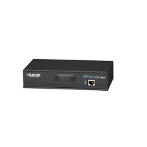 Black Box ServSwitch CX Uno commutateur écran, clavier et souris Grille de montage Noir - KV0161A