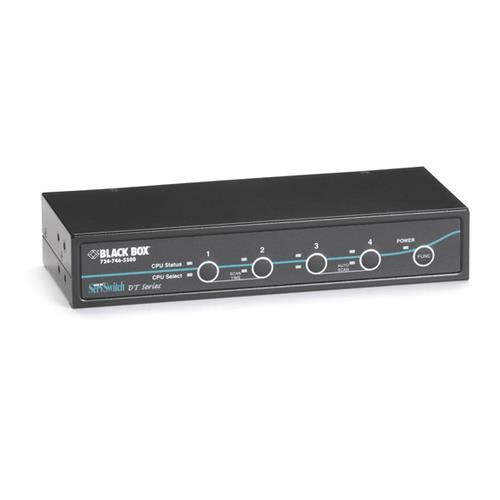Black Box ServSwitch commutateur écran, clavier et souris Noir - KV9614A