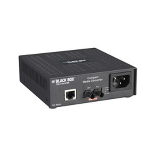 Black Box  convertisseur de support réseau 100 Mbit/s 1310 nm Monomode Noir - LHC005A-R4