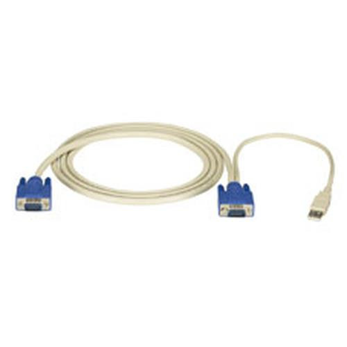 Black Box  câble kvm Blanc 3 m - EHN9000U-0010