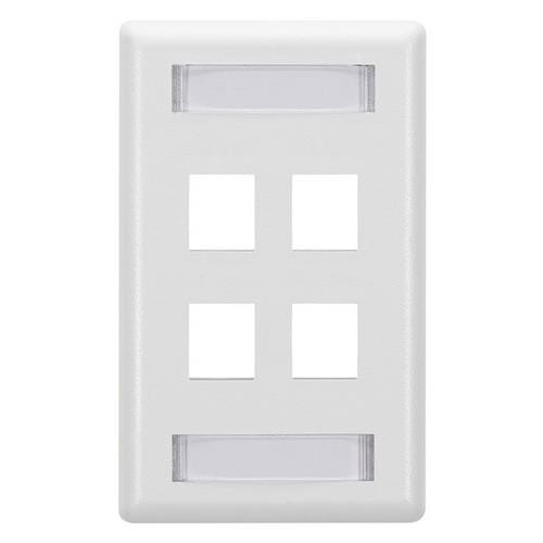 Black Box  Plaque de commutation et obturateur Blanc - WPT476