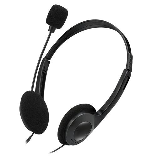 Adesso Xtream H4 Casque Avec fil Arceau Bureau/Centre d'appels Noir - XTREAM H4