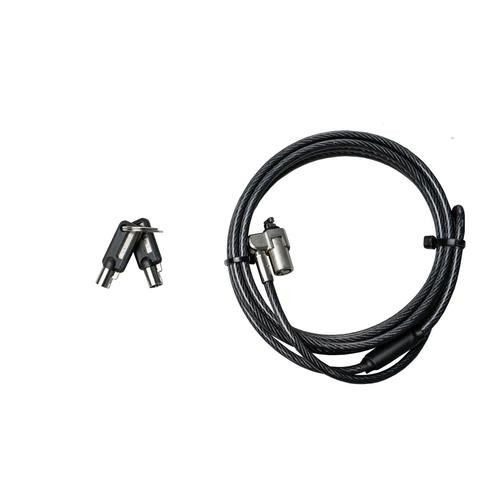 CTA Digital  câble antivol Noir 1,8 m - LT-SC CTA Digital  câble antivol Noir 1,8 m - LT-SC