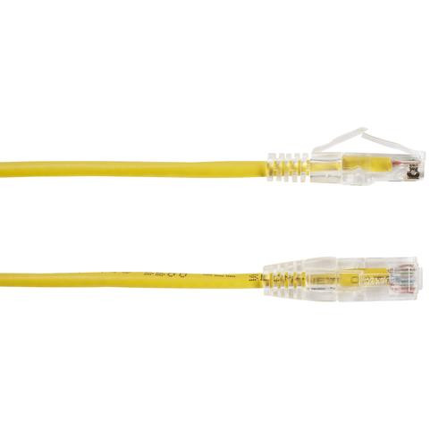 Black Box CAT6A 1.5m câble de réseau Jaune 1,5 m U/UTP (UTP) - C6APC28-YL-05