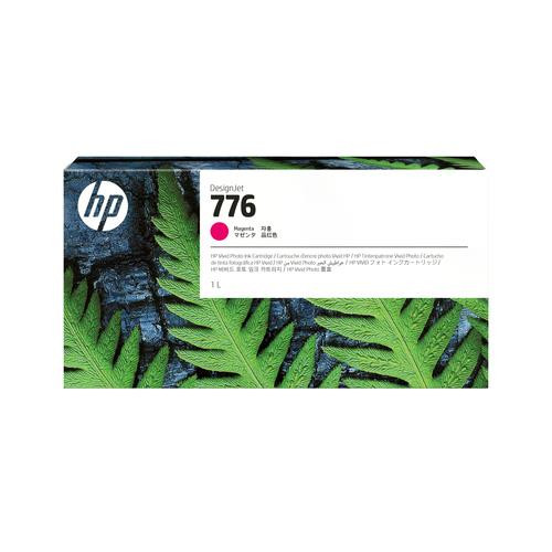 HP 776 Cartouche d’encre magenta - 1 litre - 1XB07A
