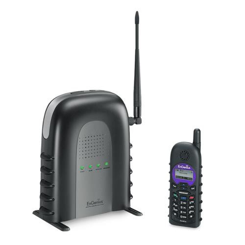 EnGenius SIP System Téléphone DECT Identification de l'appelant Noir, Gris - DURAFON-SIP