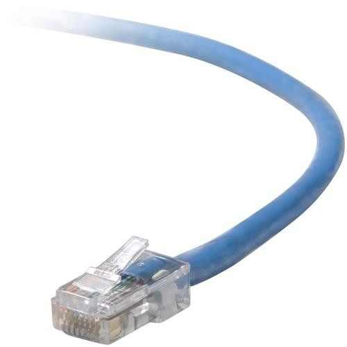 Belkin Cat5e, 10ft, 1 x RJ-45, 1 x RJ-45, Blue câble de réseau Bleu 3 m - A3L791-10-BLU