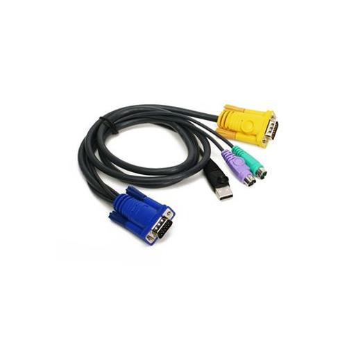 iogear  câble kvm Noir 1,8 m - G2L5302UP iogear  câble kvm Noir 1,8 m - G2L5302UP