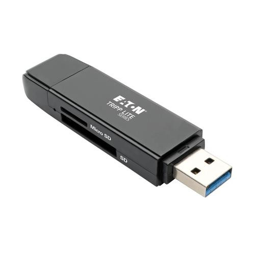Tripp Lite  lecteur de carte mémoire USB 3.2 Gen 1 (3.1 Gen 1) Type-A Noir - U452-000-SD-A