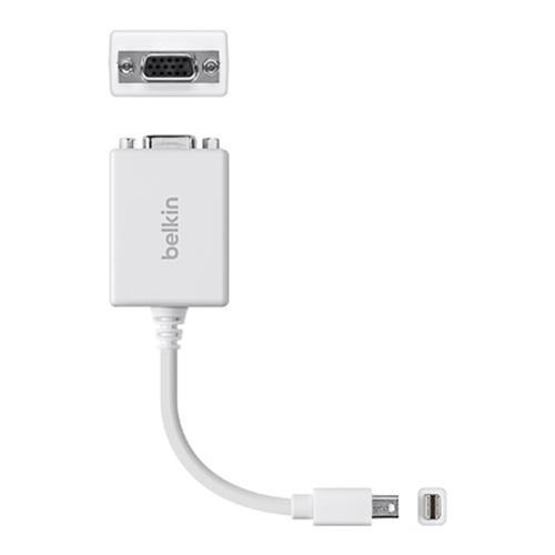 Belkin  changeur de genre de câble Apple mini-DisplayPort 15 pin HD D-Sub (HD-15) Blanc - F2CD049B