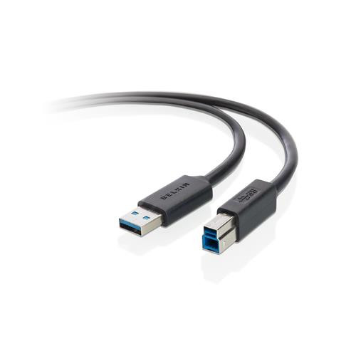 Belkin  câble USB 1,8 m USB A USB B Noir - F3U159B06