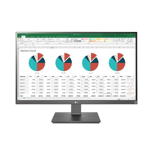 LG  écran plat de PC 68,6 cm (27") 3840 x 2160 pixels 4K Ultra HD LED Noir - 27BK67U-B