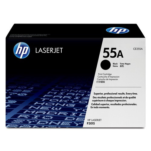 HP 55A toner LaserJet noir authentique - CE255A