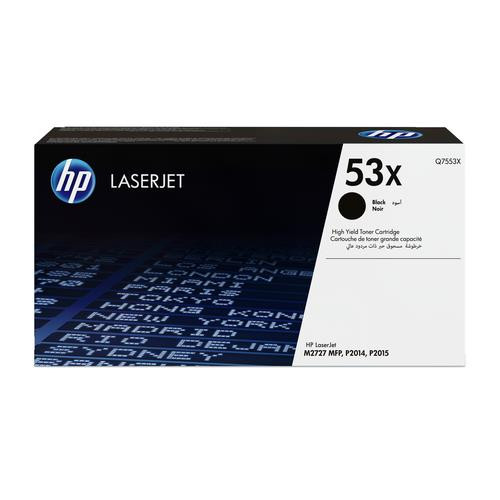 HP 53X toner LaserJet noir grande capacité authentique - Q7553X