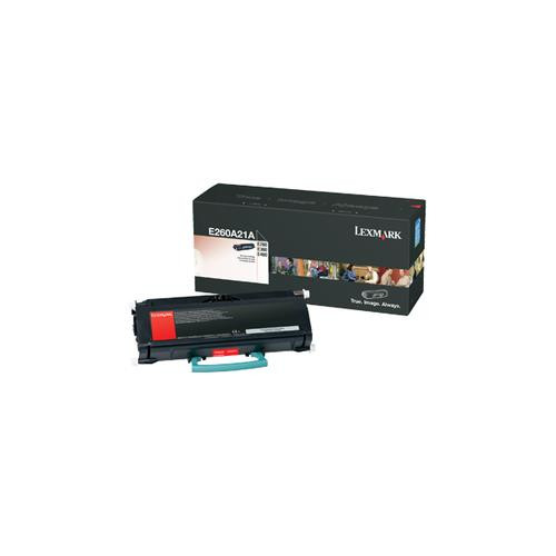 Lexmark E260, E360, E46x Toner Cartridge Cartouche de toner Original Noir - E260A21A