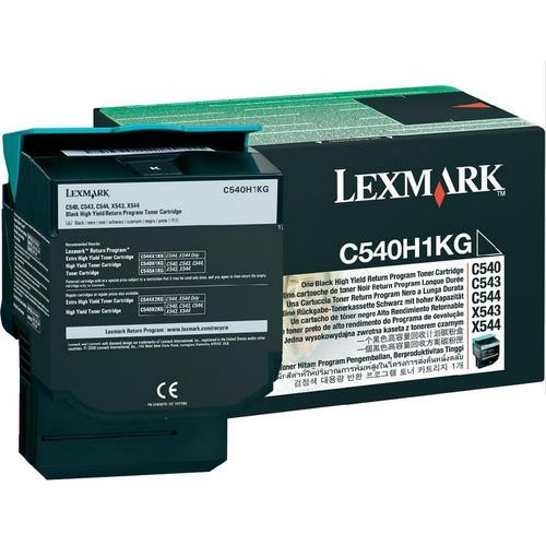 Lexmark  Cartouche de toner 1 pièce(s) Original Noir - C540H1KG