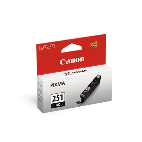 Canon CLI-251BK cartouche d'encre 1 pièce(s) Original Rendement standard Noir - 6513B001