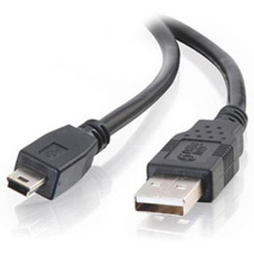 C2G USB 2.0 A/Mini-B Cable 2m câble USB USB A Mini-USB B Noir - 27005