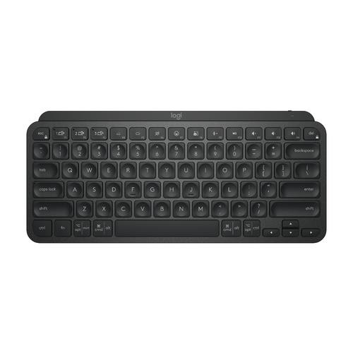 Logitech MX Keys Mini clavier Universel RF sans fil + Bluetooth QWERTY Anglais américain Noir - 920-010475