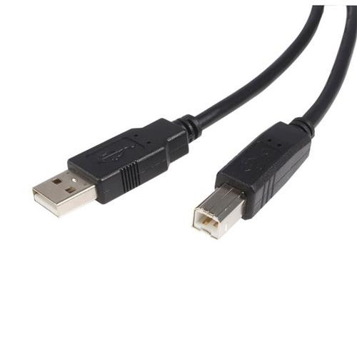 StarTech.com 1 ft High Speed USB 2.0 Cable câble USB 0,305 m Noir - USB2HAB1