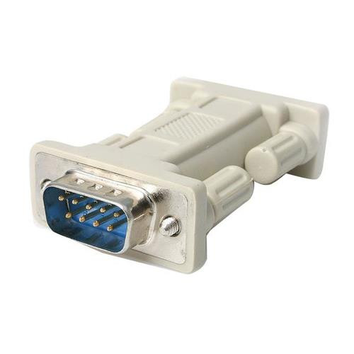 StarTech.com Adaptateur null modem DB9 série RS232 - M/M - NM9MM