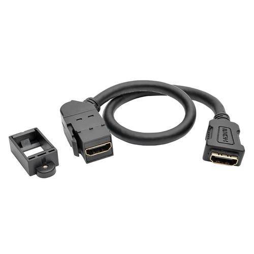 Tripp Lite  câble HDMI 0,3 m HDMI Type A (Standard) Noir - P164-001-KPA-BK