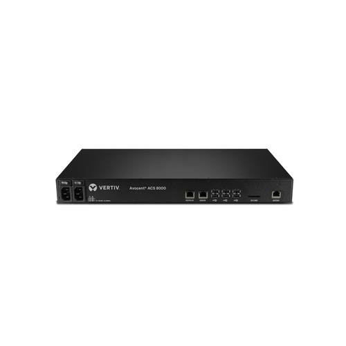 Vertiv Avocent Serveur de console ACS8000 48 ports avec double alimentation AC et modem analogique - ACS8048MDAC-400