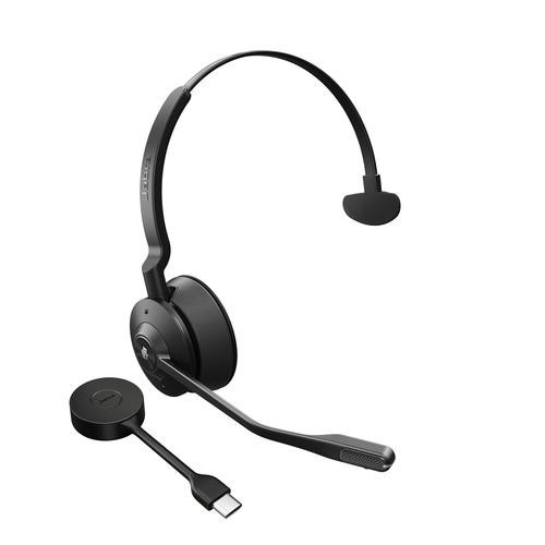 Jabra Engage 55 Casque Sans fil Arceau Bureau/Centre d'appels Micro-USB Noir - 9553-470-125