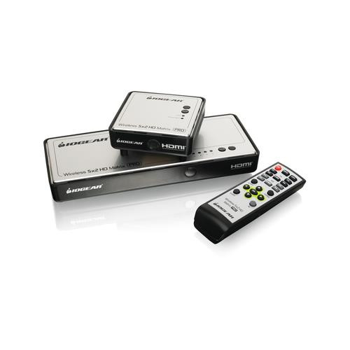 iogear  extension audio/video Émetteur et récepteur AV Noir - GWHDMS52MB