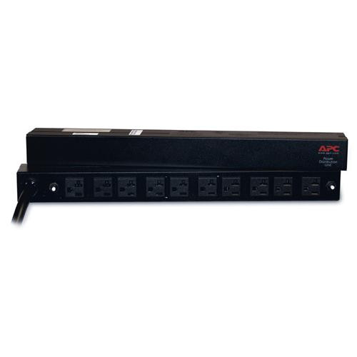 APC Rack PDU, Basic, 1U, 30A, 120V unité de distribution d'énergie - AP9560