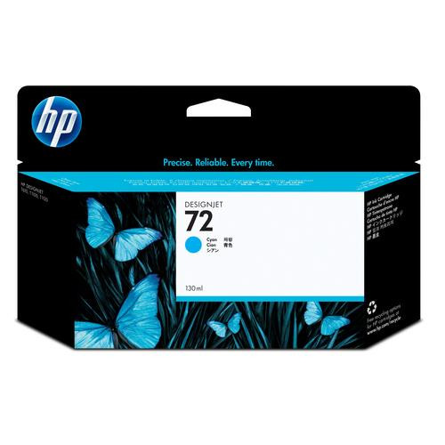 HP 72 cartouche d'encre DesignJet cyan, 130 ml - C9371A