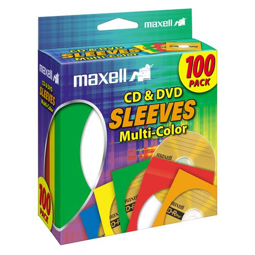 Maxell  étui disque optique 100 disques Multicolore - 190132