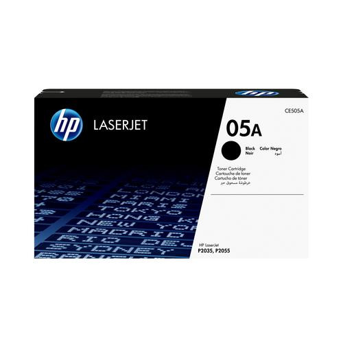 HP 05A toner LaserJet noir authentique - CE505A