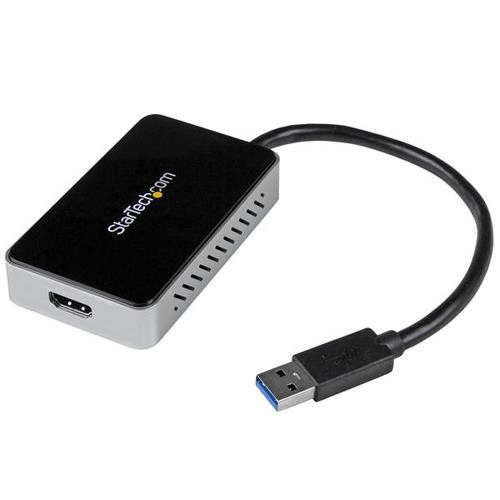 StarTech.com Adaptateur Vidéo Carte Graphique Externe USB 3.0 vers HDMI- avec Hub USB - 1920x1200 - USB32HDEH
