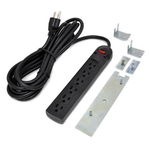 Ergotron Power Strip multiprise 4,5 m 6 sortie(s) CA Noir - 97-711