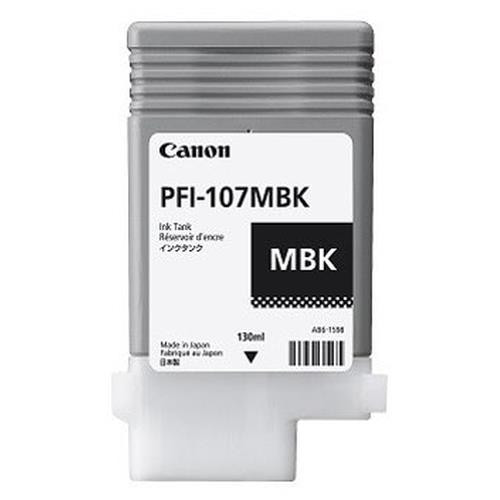 Canon PFI-107MBK cartouche d'encre 1 pièce(s) Original Noir mat - 6704B001