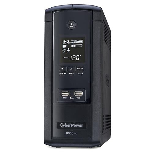 CyberPower  alimentation d'énergie non interruptible 1 kVA 600 W 10 sortie(s) CA - BRG1000AVRLCD