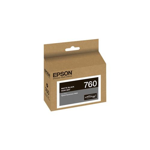 Epson 760 cartouche d'encre Original Noir mat - C13T760820 Epson 760 cartouche d'encre Original Noir mat - C13T760820