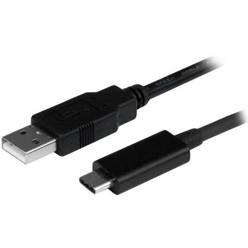StarTech.com Câble de Charge USB-A vers USB-C de 1m, Charge et Synchronisation, 3A, USB 2.0, Certifié USB-IF - Cordon de Charge USB - USB2AC1M