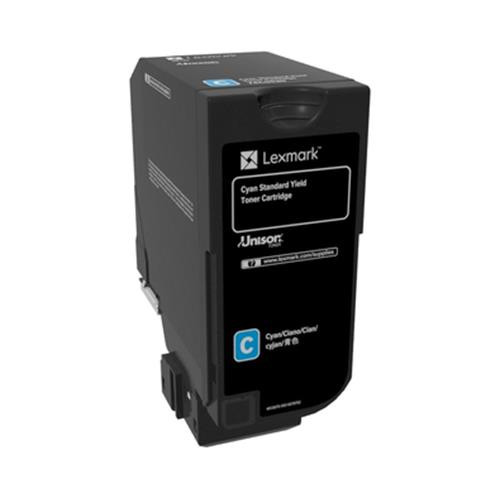 Lexmark CS720 Cartouche de toner 1 pièce(s) Original Cyan - 74C0S20