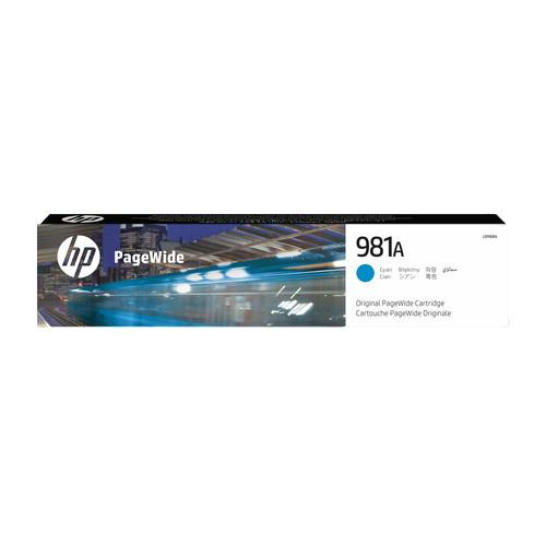 HP 981A cartouche PageWide Cyan authentique - J3M68A