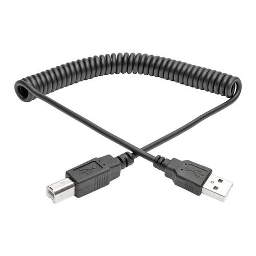 Tripp Lite  câble USB USB 2.0 3,1 m USB A USB B Noir - U022-010-COIL