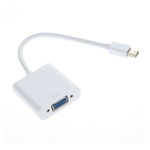 Axiom  câble vidéo et adaptateur 0,07 m Mini DisplayPort VGA (D-Sub) Blanc - R7X-00018-AX