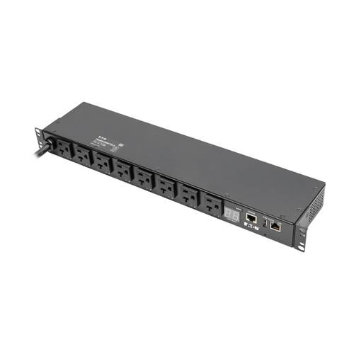 Tripp Lite  unité de distribution d'énergie 8 sortie(s) CA 1U Noir - PDUMH20NET2LX