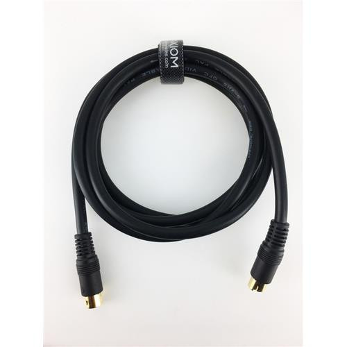 Axiom 1.8m câble S-video 1,8 m Noir - SVMM06-AX