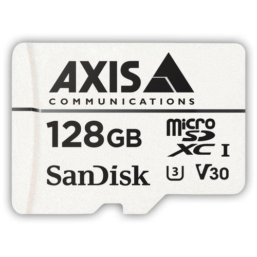 Axis  mémoire flash 128 Go MicroSDXC Classe 10 - 01491-001